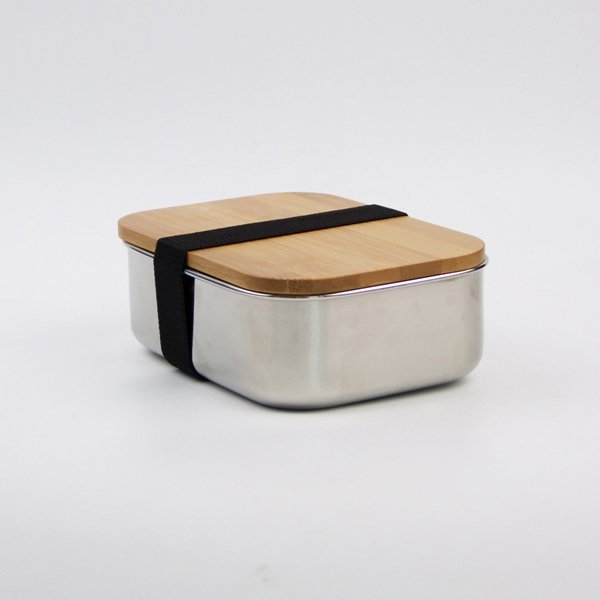單層兩格木製餐盒-304不鏽鋼餐盒_2